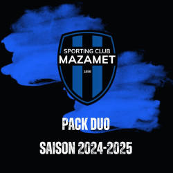 Pack Duo - Saison 2024/ 2025